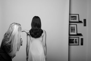 Behind the scenes shoot The Black Tear Flore Zoé